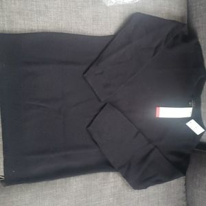 Black cashmere sweater